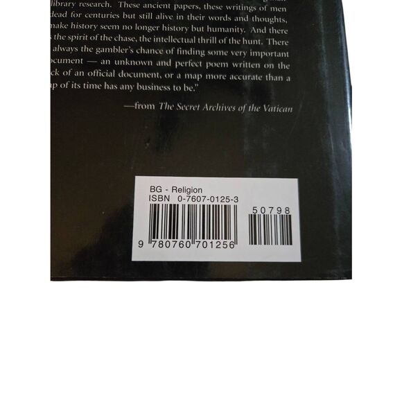 The secret archives of the Vatican by Maria Luisa Ambrosini with Mary Willis - B - Picture 6 of 7